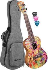 Concert Ukulele Cascha HH 2607 Art Series Flowers Concert Ukulele