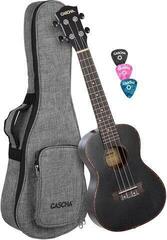 Konzert-Ukulele Cascha HH 2300 Premium Black Konzert-Ukulele