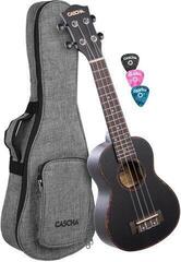 Soprano ukulele Cascha HH 2262L Black Soprano ukulele