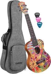 Ukulele tenore Cascha HH 2611 Art Series Flowers Ukulele tenore