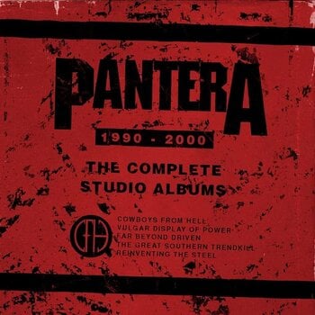 Music CD Pantera - The Complete Studio Albums 1990-2000 (Box Set) (Reissue) (5 CD) - 1