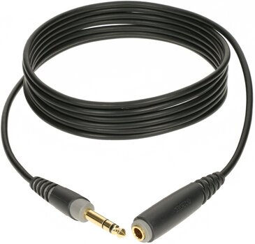 Hi-Fi forlænger lydkabel Klotz AM EX20600 6 m Sort Hi-Fi forlænger lydkabel - 1