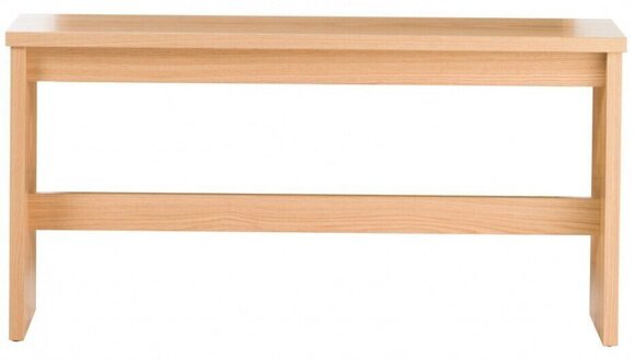 Дървена табуретка за пиано Viscount Organ Bench 30 Дървена табуретка за пиано Light Oak - 1