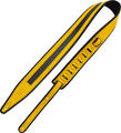 Levy's Jodi Head Icon Series Dragon Stripe Guitar strap (Like new)
