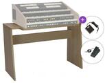 Viscount Cantorum Trio Stand, Sustain and Volume pedal Suport din lemn pentru claviaturi