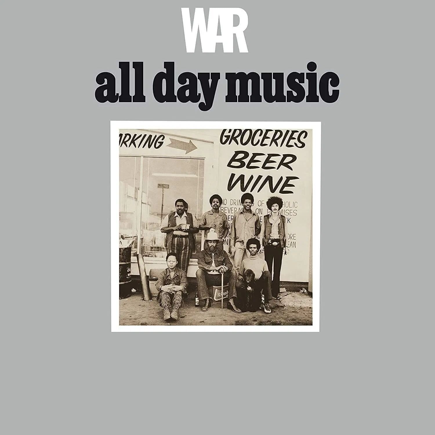 Schallplatte War - All Day Music (Reissue) (LP)