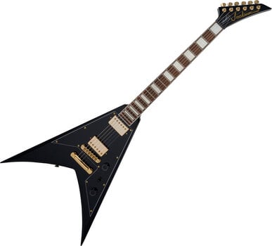Elektriska gitarrer Jackson X Series Scott Ian King V KVXT LRL Black Elektriska gitarrer - 1