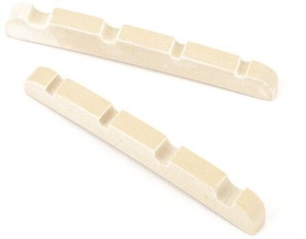 Speciale accessoires voor basgitaar Fender Pre-Slotted Micarta Jazz Bass White Speciale accessoires voor basgitaar - 1