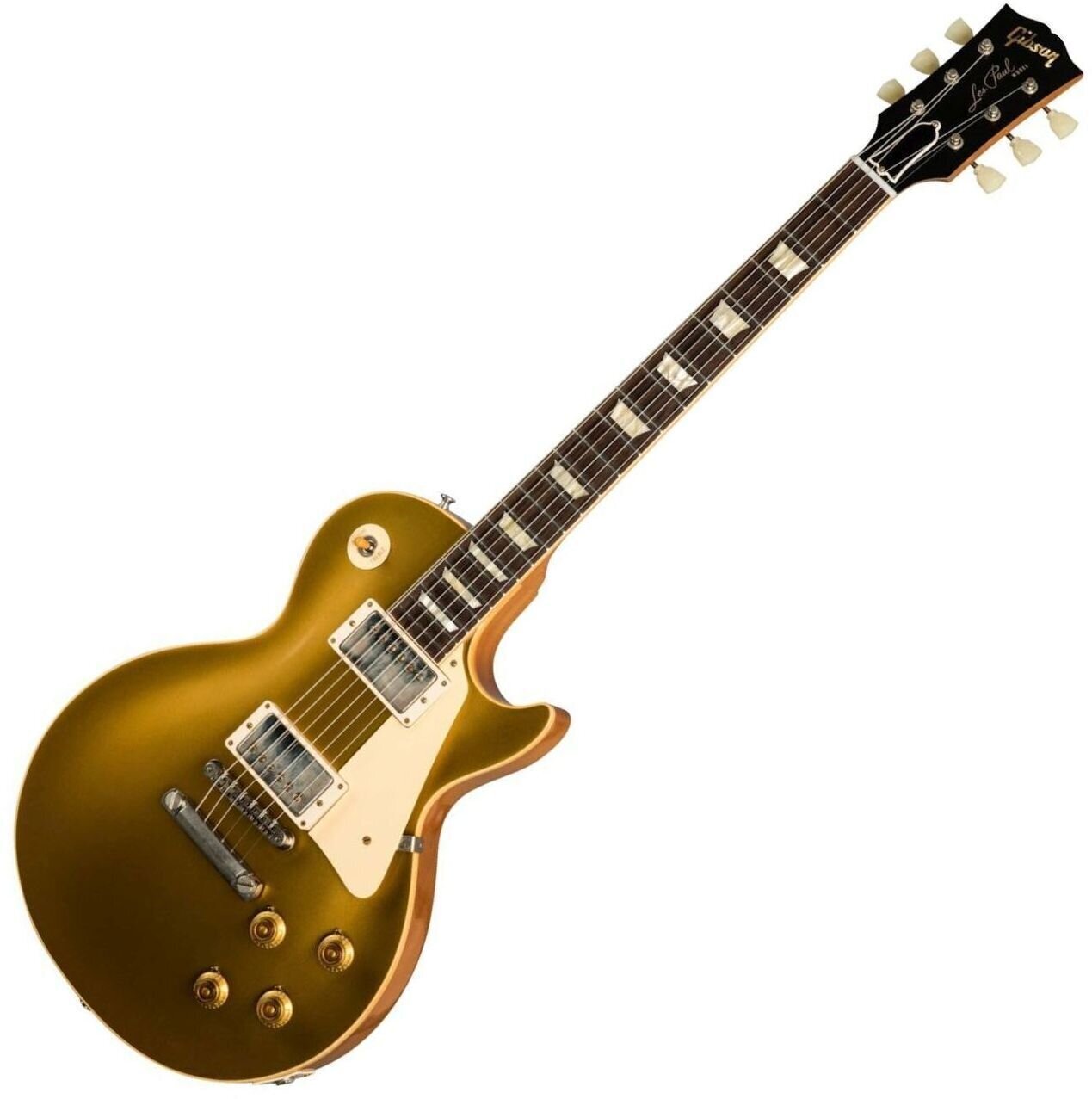 Elektrická kytara Gibson 1957 Les Paul Goldtop Reissue VOS Double Gold Elektrická kytara