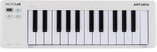 MIDI keyboard Arturia MicroLab mk3 MIDI keyboard White
