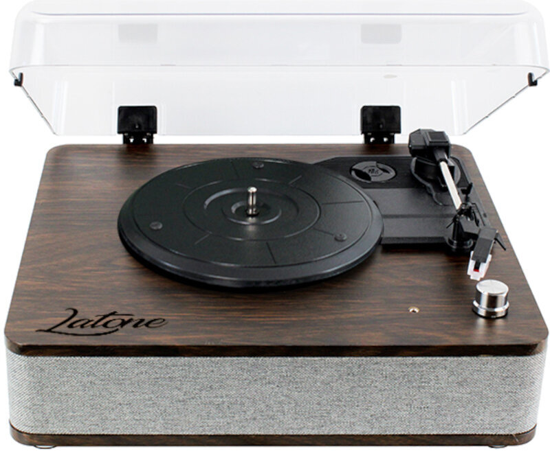 Portable turntable
 Latone Melody Cover Walnut Portable turntable