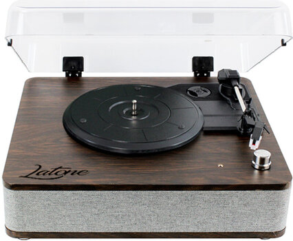 Portable turntable
 Latone Melody Cover Walnut Portable turntable - 1