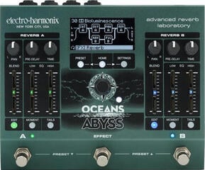 Guitar Effect Electro Harmonix Oceans Abyss Guitar Effect