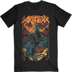 T-shirt Anthrax Headless Horseman Unisex T-shirt de manga curta/Black/Curto