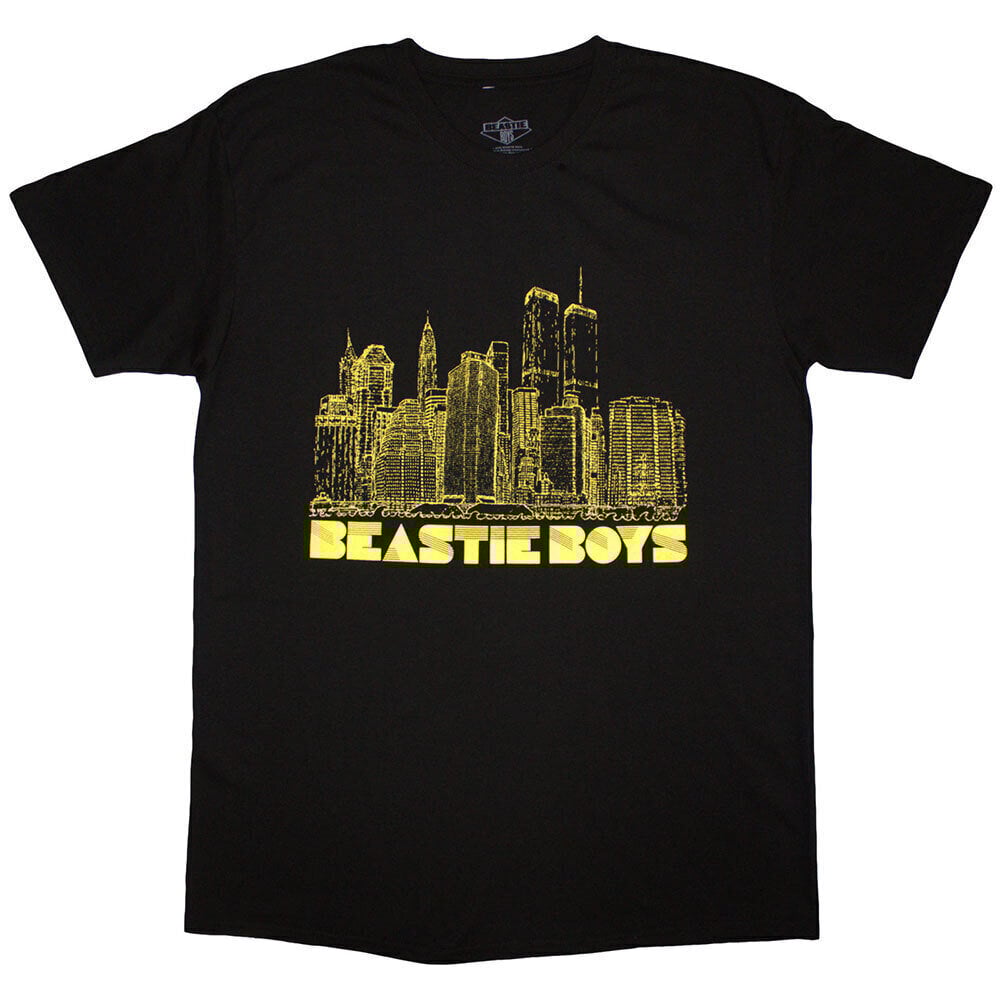 T-shirt Beastie Boys NYC Skyline Black L T-shirt