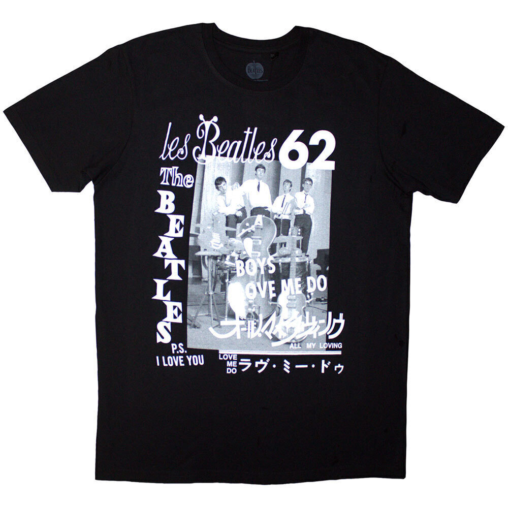 Shirt The Beatles 1962 Black S Shirt