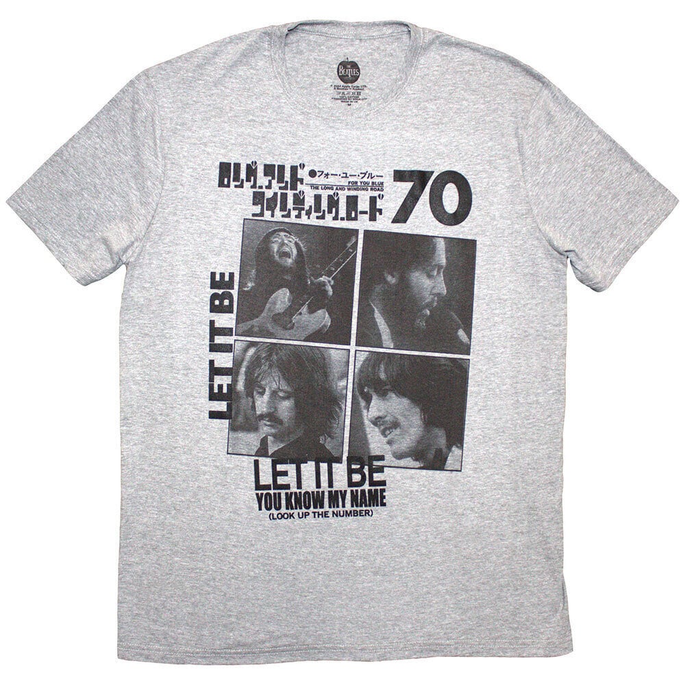 T-shirt The Beatles 1970 Grey L T-shirt