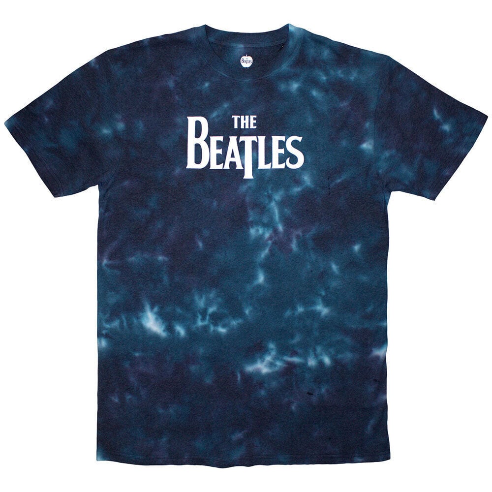 T-shirt The Beatles Drop T Logo Blue M T-shirt