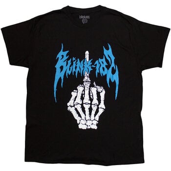 Tricou Blink-182 Middle Finger Black XL Tricou - 1