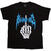 Tricou Blink-182 Middle Finger Black XL Tricou