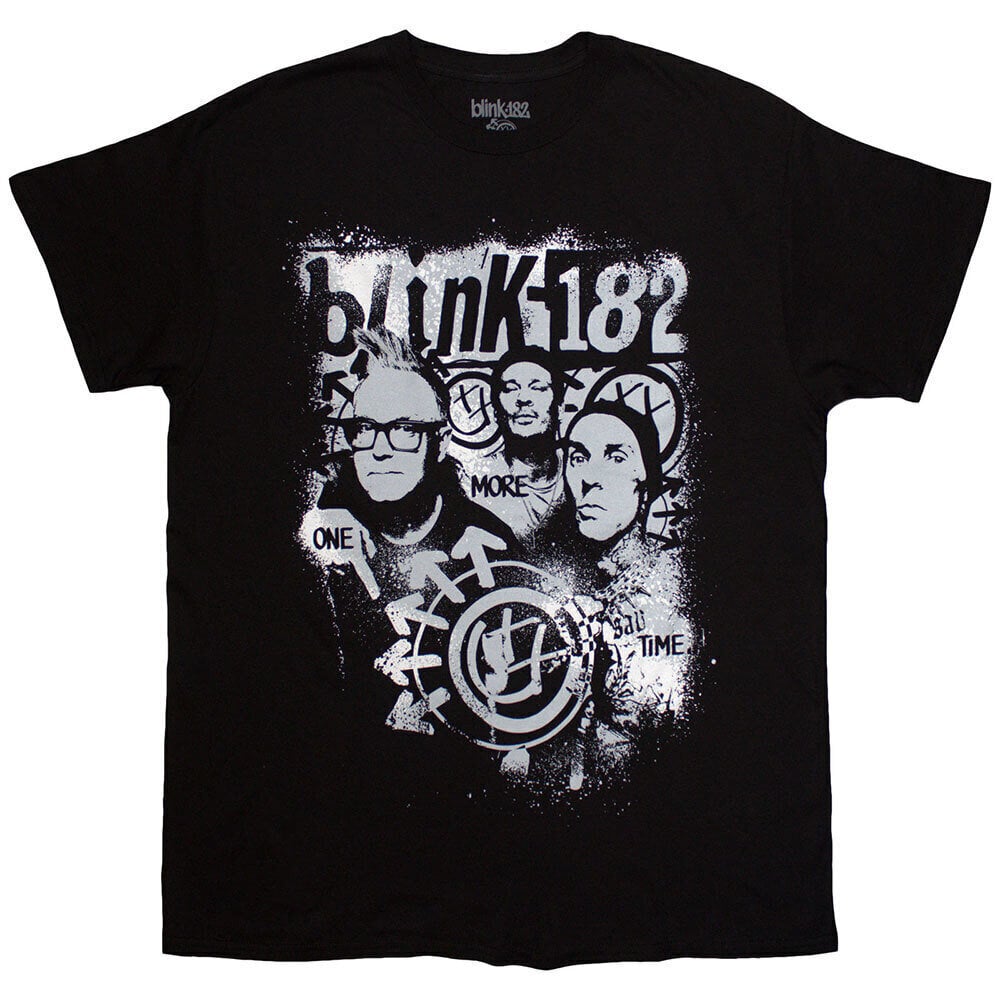 T-shirt Blink-182 One More Time Spray Paint Black S T-shirt