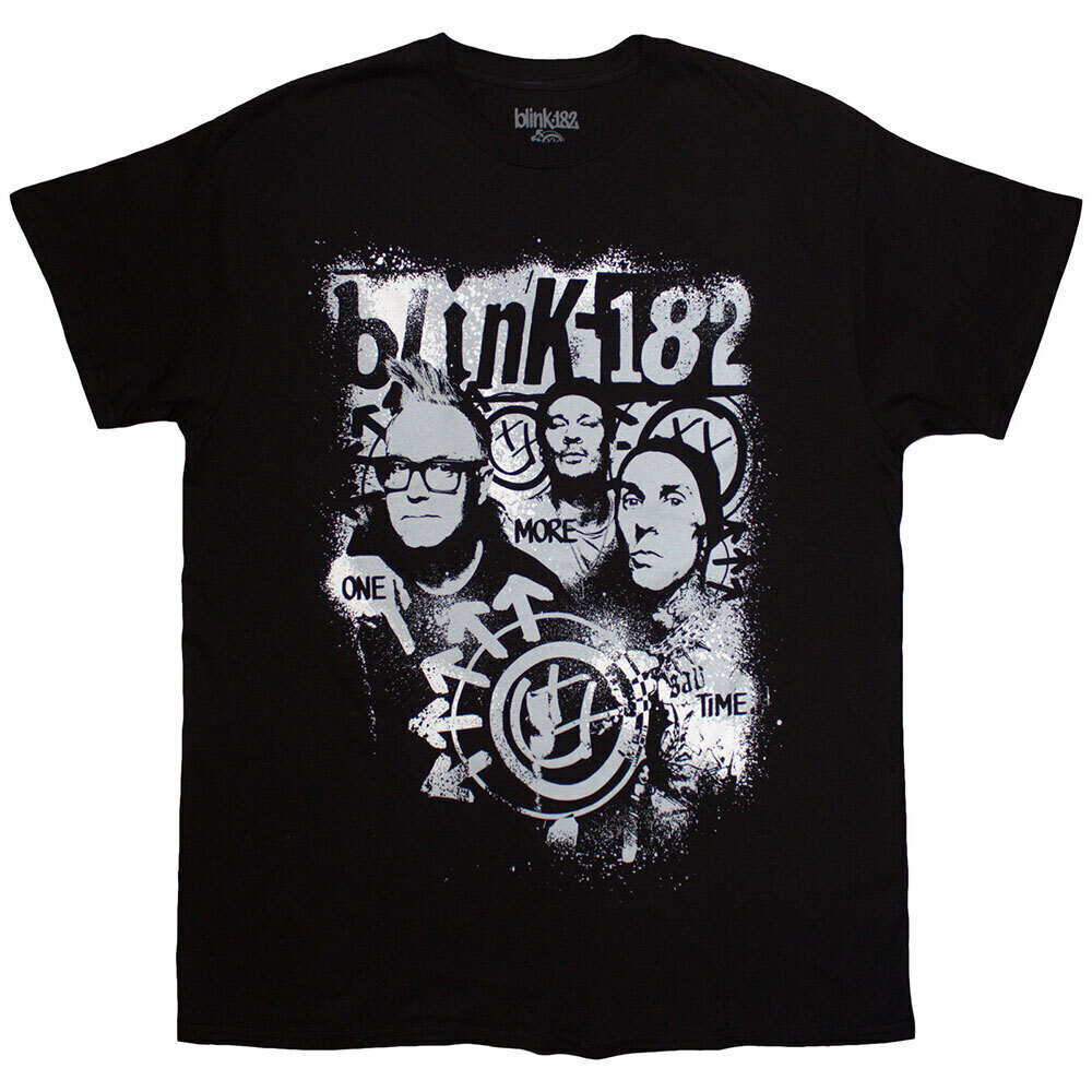 Πουκάμισο Blink-182 One More Time Spray Paint Black 2XL Πουκάμισο