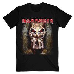 Tričko Iron Maiden Eddie Candle Finger Unisex Tričko s krátkym rukávom/Black/Krátke