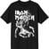 Iron Maiden Tričko No Prayer Claw Crop Unisex Black S