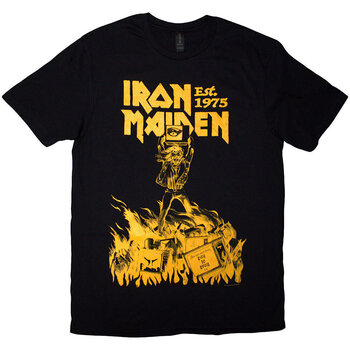 Košulja Iron Maiden Est. 1975 Holy Smoke Jumbo Yellow Black M Košulja - 1