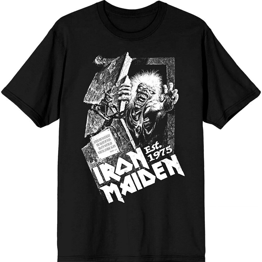 Košulja Iron Maiden Est. 1975 No Prayer Grave Black L Košulja