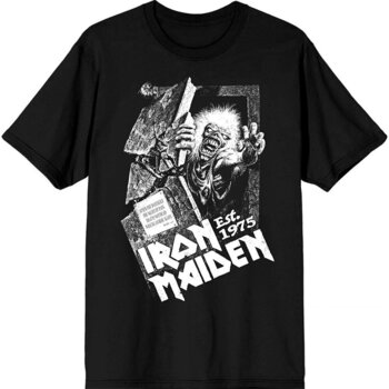 Košulja Iron Maiden Est. 1975 No Prayer Grave Black L Košulja - 1