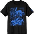 Iron Maiden Est. 1975 No Prayer Grave Blue Black S Skjorta
