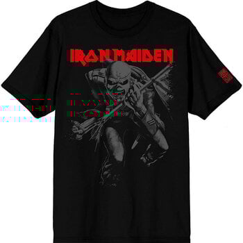 Skjorta Iron Maiden 50 Trooper Crop Grey Black S Skjorta - 1
