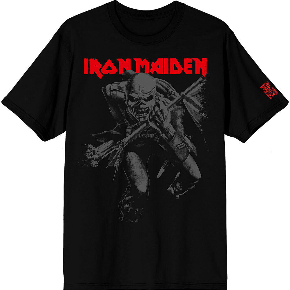 Πουκάμισο Iron Maiden 50 Trooper Crop Grey Black L Πουκάμισο