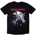 Iron Maiden 50 Trooper Charge White Black L T-särk