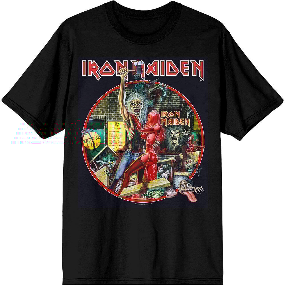 T-shirt Iron Maiden Paradise Club Circle Black L T-shirt