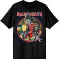 Iron Maiden Paradise Club Circle Black L T-särk