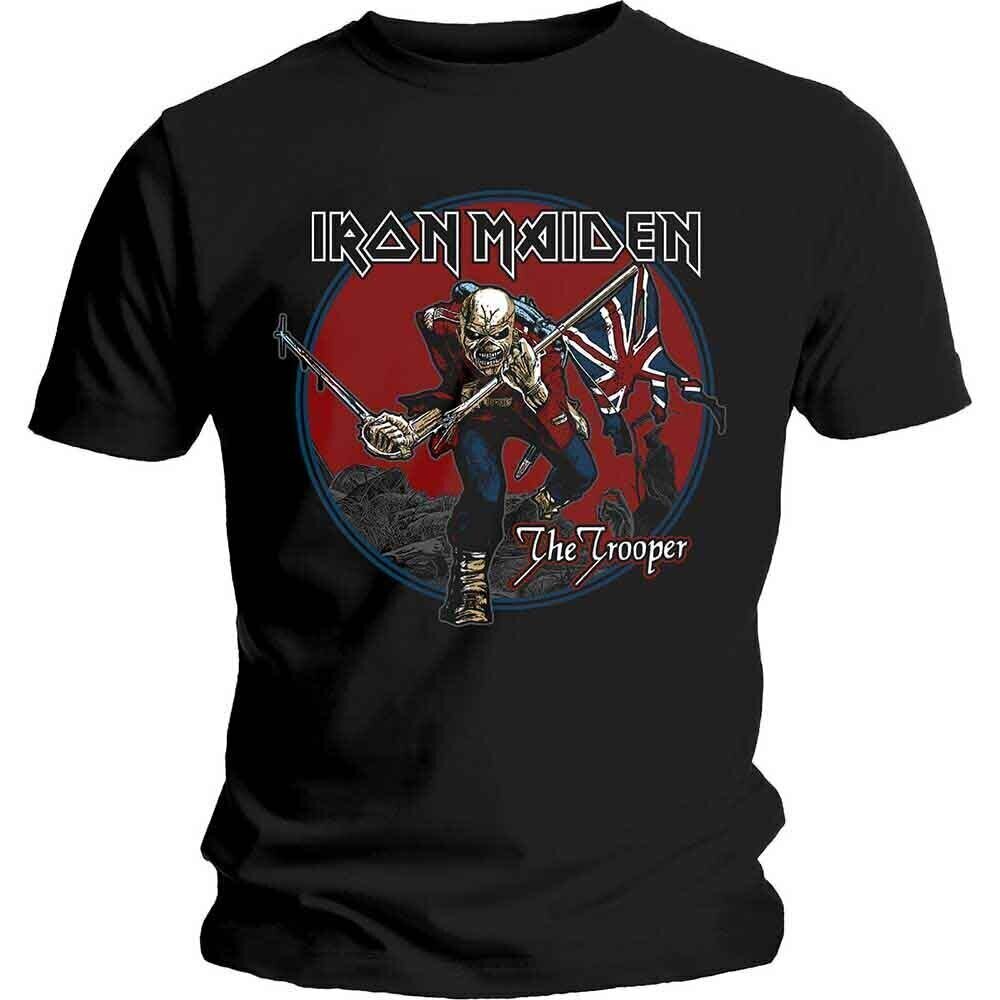 Πουκάμισο Iron Maiden Trooper Red Sky Black M Πουκάμισο