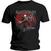 T-shirt Iron Maiden Trooper Red Sky Black 2XL T-shirt