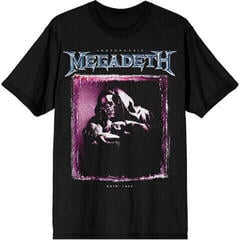 Риза Megadeth Youthanasia The Reckoning Day Unisex Тениска с къс ръкав/Black/Къси