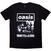 T-shirt Oasis Cigarettes & Alcohol Illustration Mono Black S T-shirt