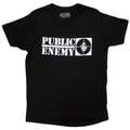 Public Enemy Crosshairs Logo Black 2XL T-särk