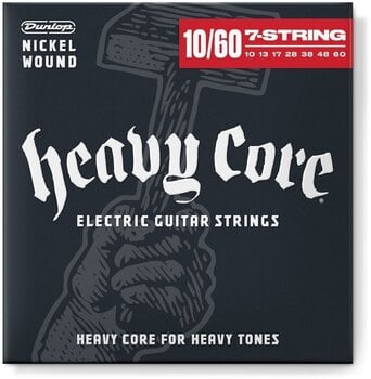 Cordes pour guitares électriques Dunlop DHCN1060-7 Cordes pour guitares électriques - 1