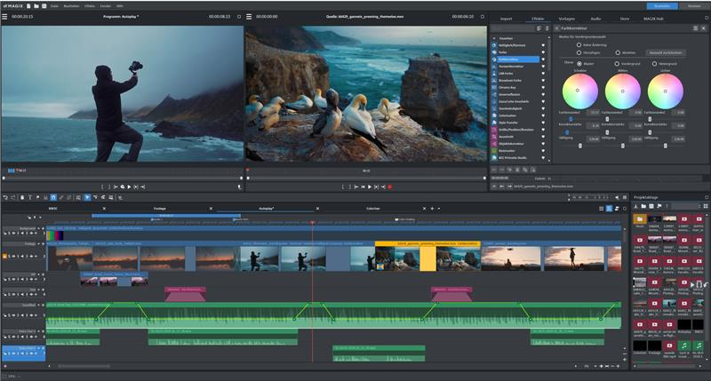 Software de vídeo e gráfico MAGIX Video Pro X 16 (Produto digital)