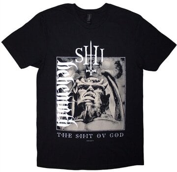 Camiseta de manga corta Behemoth The Shit Ov God Vertical Logo Cover Black S Camiseta de manga corta - 1