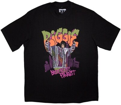 Риза Notorious B.I.G. Риза Cartoon Graffiti Unisex Black 2XL - 1