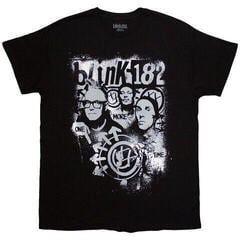 T-shirt Blink-182 One More Time Spray Paint Unisex T-shirt de manga curta/Black/Curto