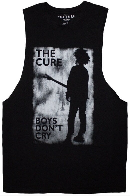 The Cure Tričko Boys Don't Cry B&W Unisex Black XL