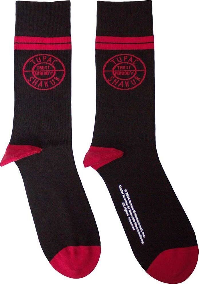 Sokker 2Pac Circle Logo Black 40-45 Sokker