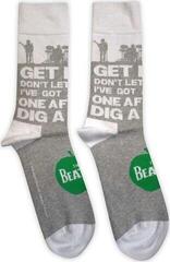 Sokken The Beatles Sokken Rooftop Silhouettes & Apple Grey 40-45